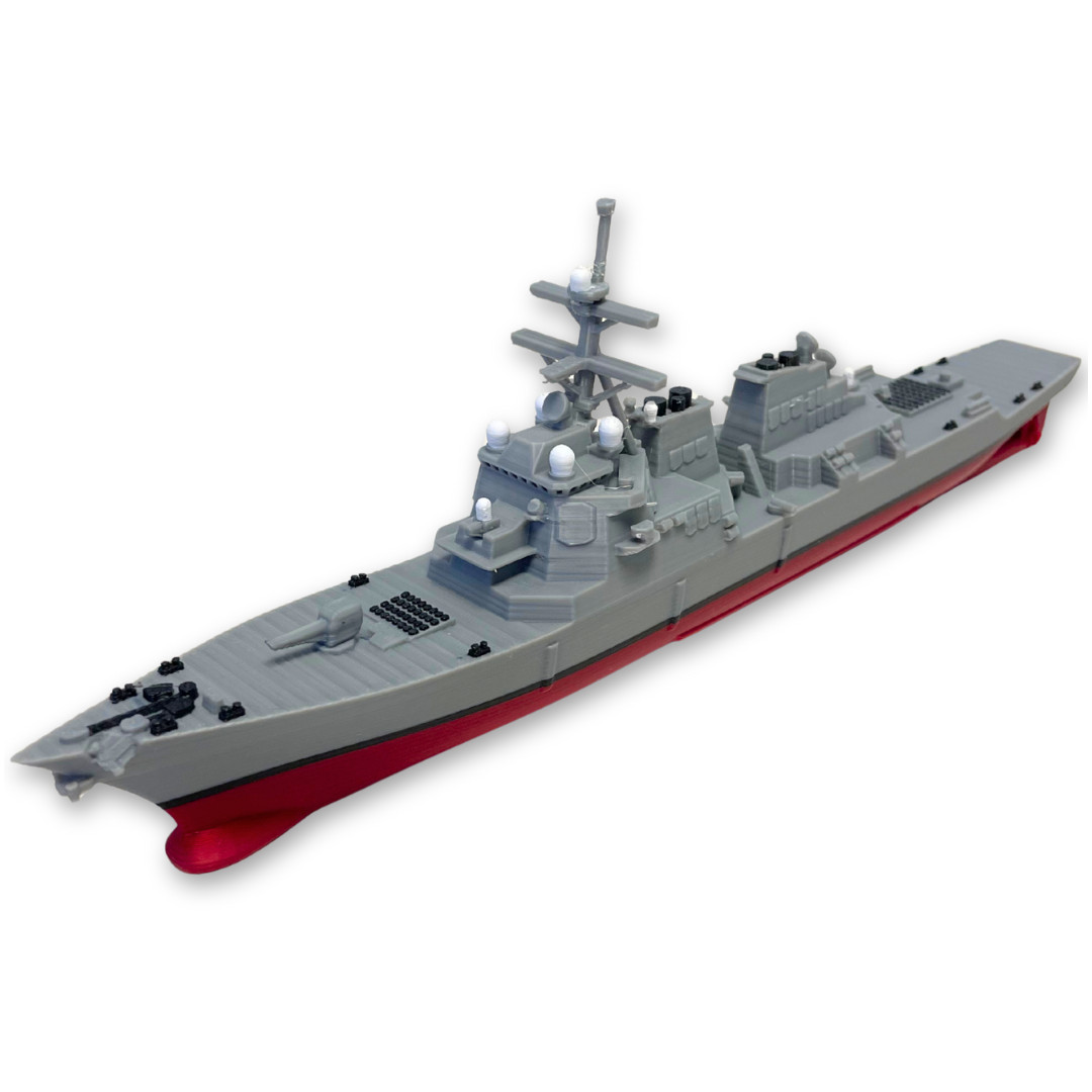 Arleigh Burke-Class Guided Missile Destroyer Model – Replica of the Iconic Ship Arleigh Burke-Class Guided Missile Destroyer Model – Replica of the Iconic Ship