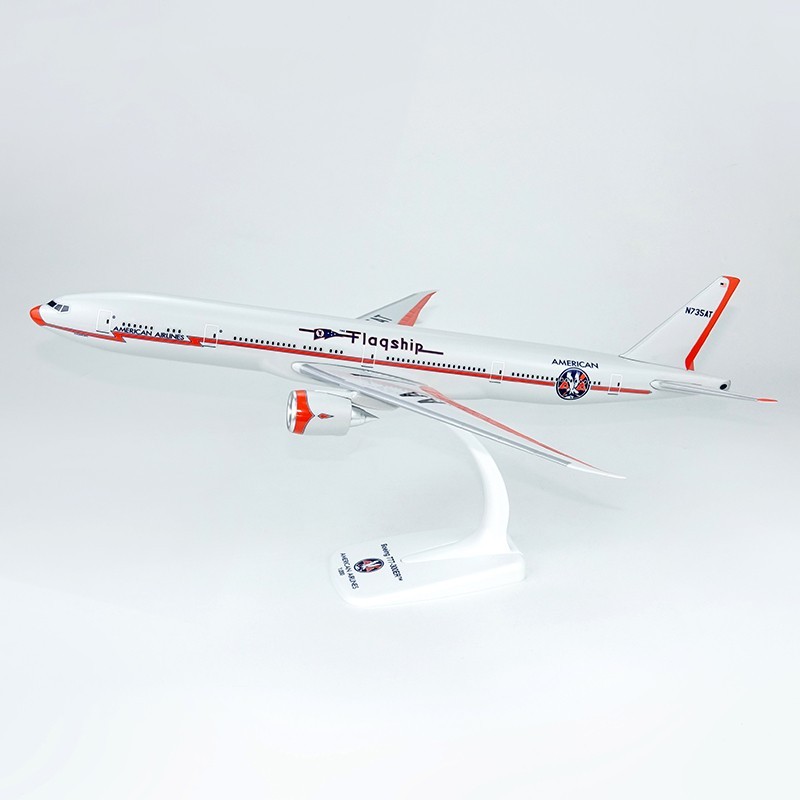 AMERICAN AIRLINES FLAGSHIP BOEING 777-300ER N735AT DESK MODEL Flight Miniatures