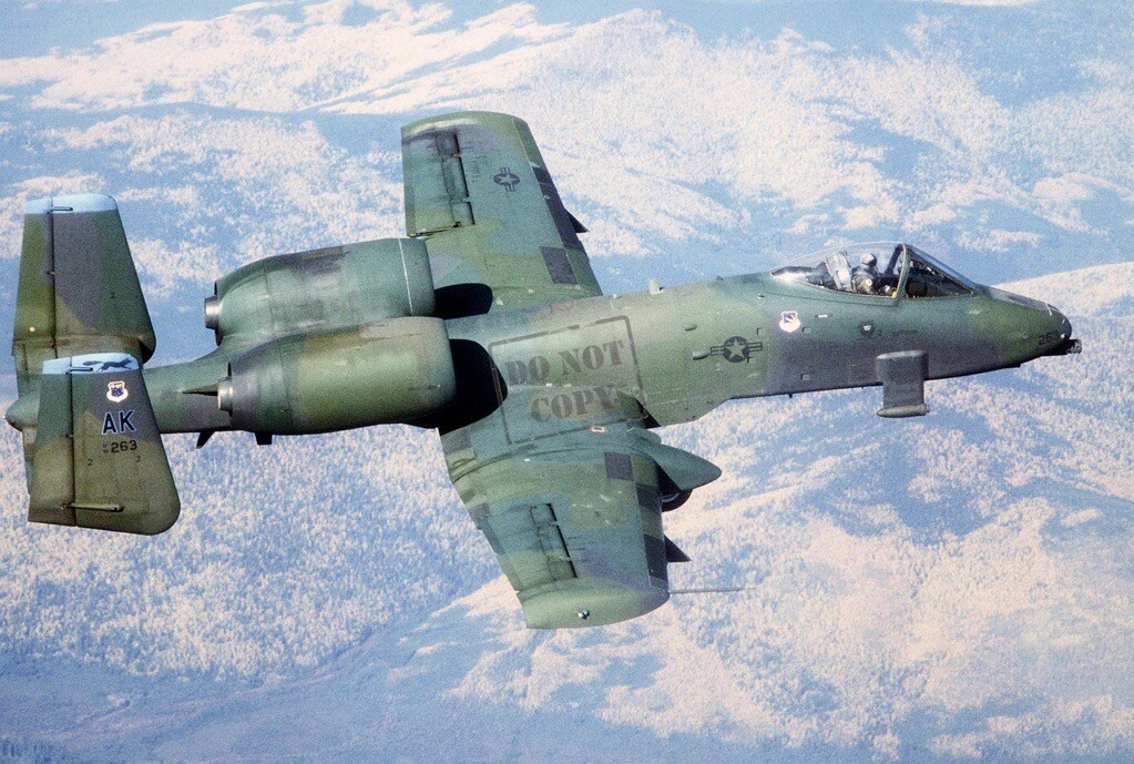 US Air Force USAF A-10 Thunderbolt II aircraft 12X18 Photograph