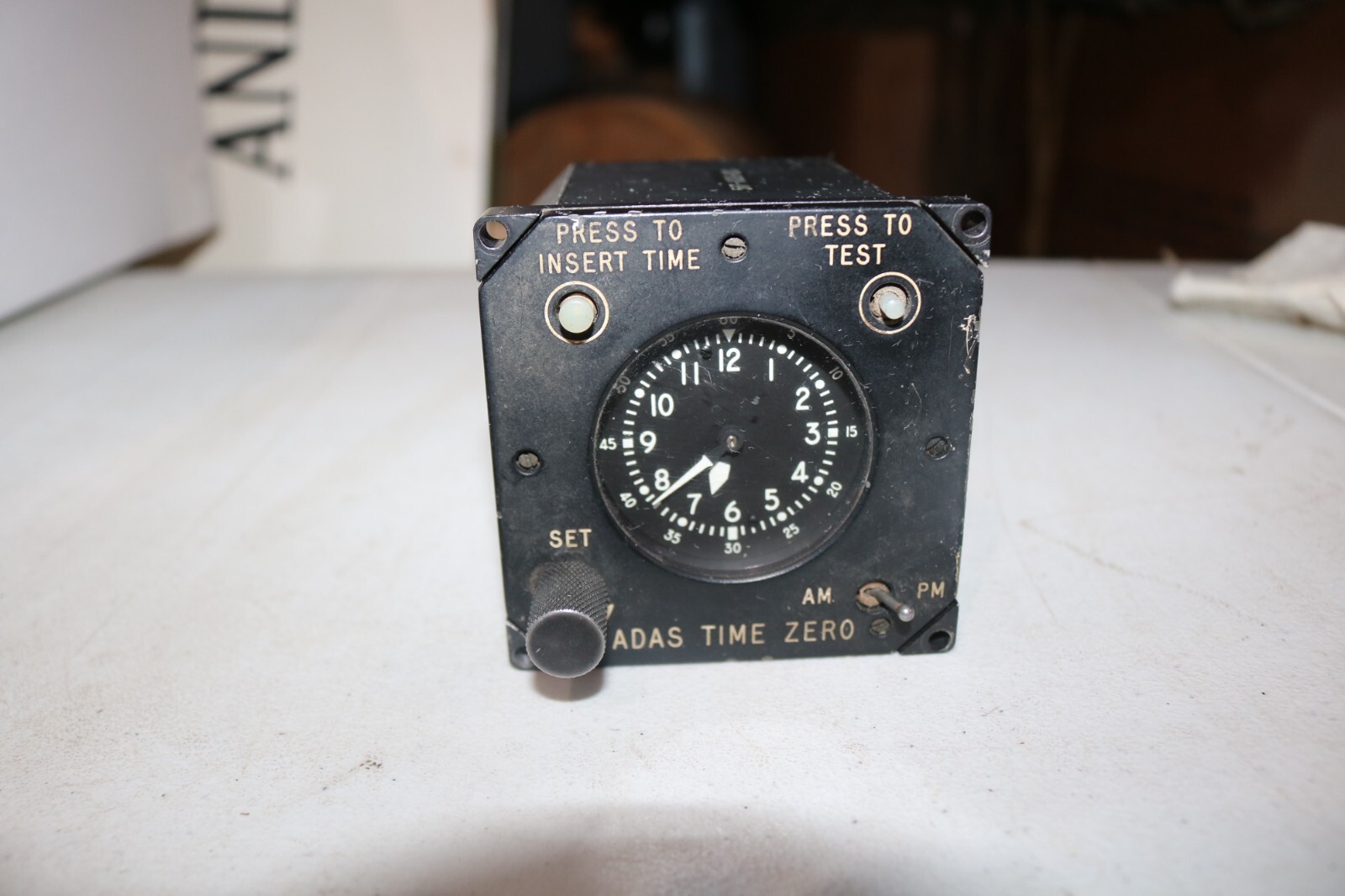 Rare Vietnam era RF-4 RF-101 cockpit ASQ-90 digital data time inserter C-6383 Rare Vietnam era RF-4 RF-101 cockpit ASQ-90 digital data time inserter C-6383