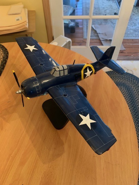 Pacific Aircraft Grumman F4F Wildcat Wooden Excellent 18\ Pacific Aircraft Grumman F4F Wildcat Wooden Excellent 18\