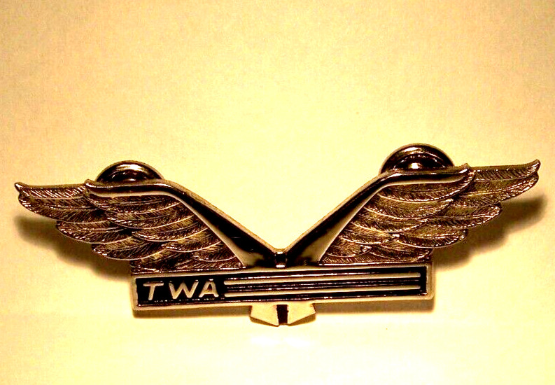 1970's-1990's TWA Purser Wing 3rd Issue, Type II (Flight Service Manager Wing)