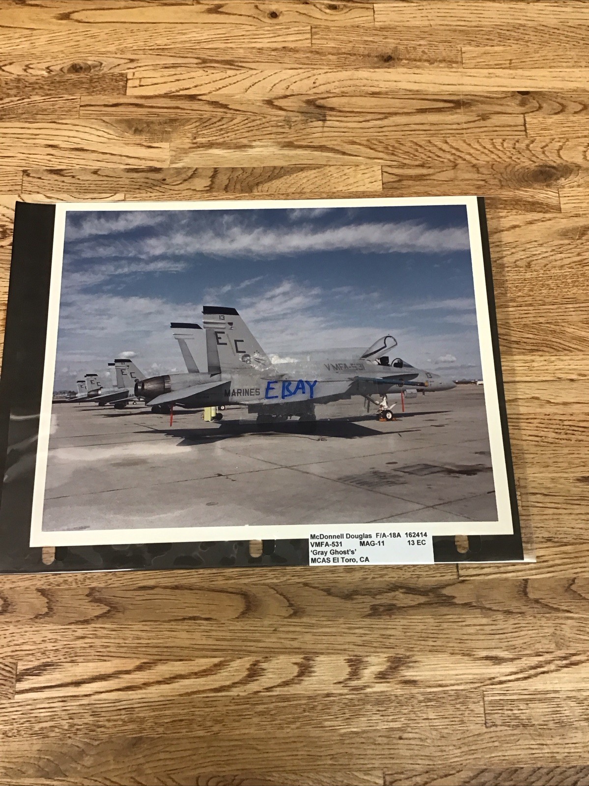 McDonnell Douglas F/A-18A VMFA-531 Gray Ghosts EL Toro,CA 8” x 10” Print McDonnell Douglas F/A-18A VMFA-531 Gray Ghosts EL Toro,CA 8” x 10” Print