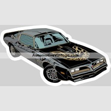 Smokey and the Bandit Trans Am Famous Movie Car Magnet picture