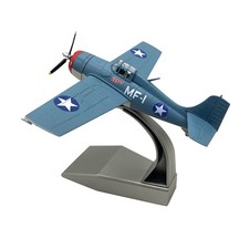 1/72 12.5cmX16cm WWII For Grumman F4F Wildcat Fighter Model Alloy Model picture