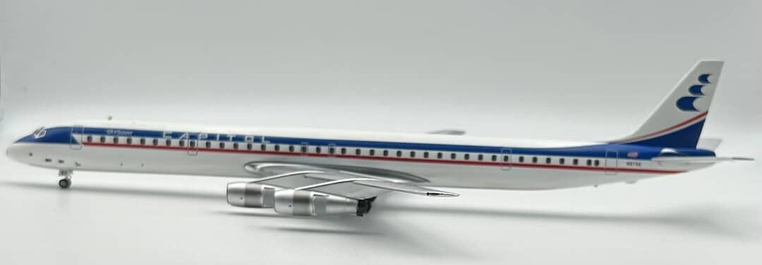 Capitol Airways Douglas DC8-61 Registration N8766 1:200 Scale Aeroclassics