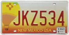 New Mexico 2010 Hot Air Balloon License Plate JK534 in Very Good Condition picture