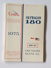 1975 Cessna 180 Skywagon Owner's Manual. Model 180J picture