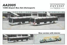 Airport Passenger Bus ( Swissport ) 1/200 Set of 2 Fantasywings AA2005 picture