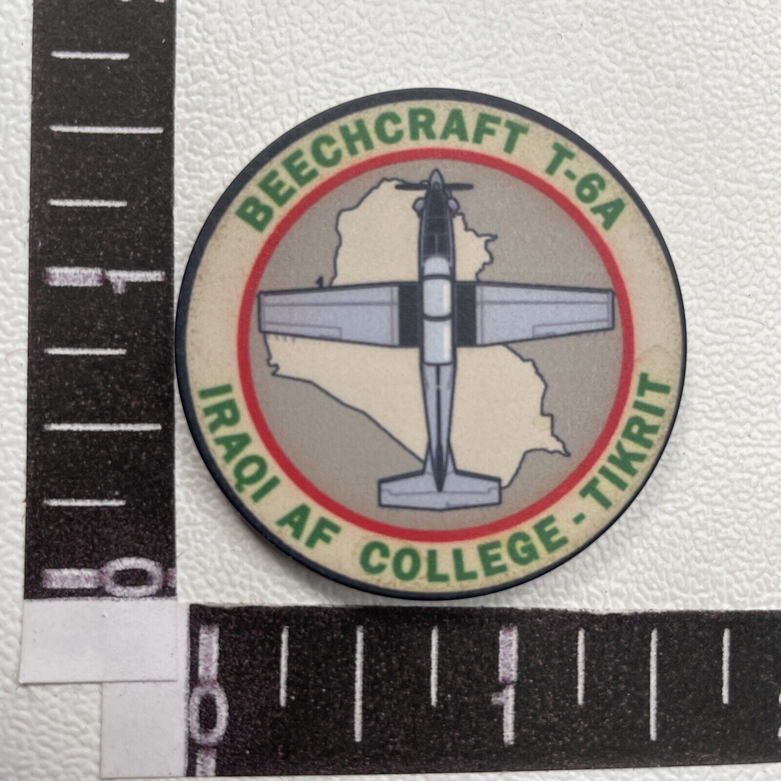 Beech Hawker Beechcraft T-6A IRAQ AIR FORCE TIKRIT Coin (Unknown Material) 05Y7