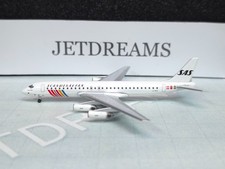 1/400 SAS SCANDINAVIAN DOUGLAS DC-8-62 1980'S COLORS LN-MOW AEROCLASSICS picture
