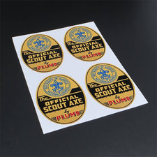 Reproduction DECALS for Official Scout Axe by Plumb, Vinyl STICKERs picture