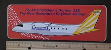 AIR ENGLADINA Airlines Switzerland Dornier 328 Sticker Airplane Aircraft Unused picture