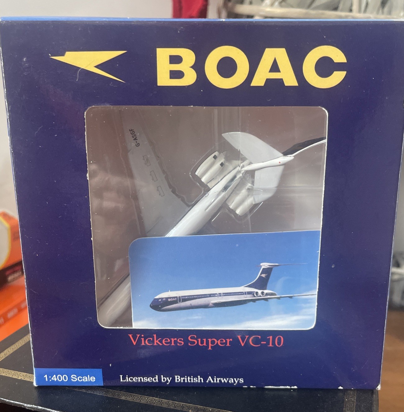 Aero Classics 1:400 Vickers Super VC-10 BOAC 'British Airways' G-ASGG Aero Classics 1:400 Vickers Super VC-10 BOAC 'British Airways' G-ASGG