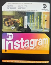 Instagram, NYC Metrocard, Version 3- Mint condition picture