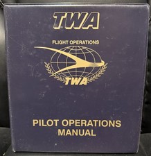 TWA Flight Operations - Pilot Operations Manual (Binder) picture