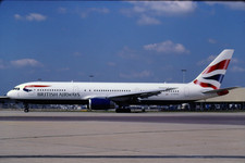 RH907_G-BNWR_BRITISH AIRWAYS_B767-336_1999 - ORIGINAL KODAK SLIDE picture