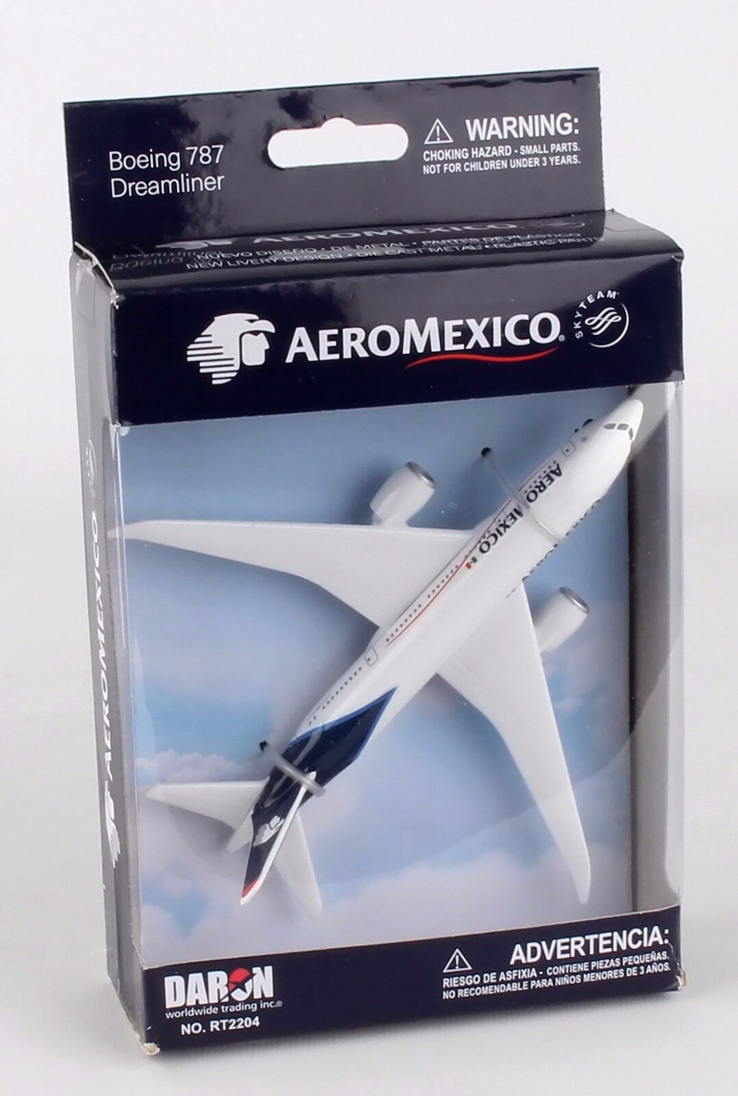 DARON REALTOY RT2204 Aeromexico Boeing 787 Dreamliner 1:400 Diecast. New