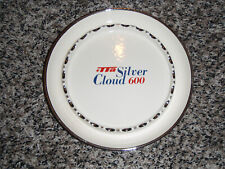 OLD TRANS TEXAS AIRWAYS SILVER CLOUD 600 CERAMIC ASHTRAY picture