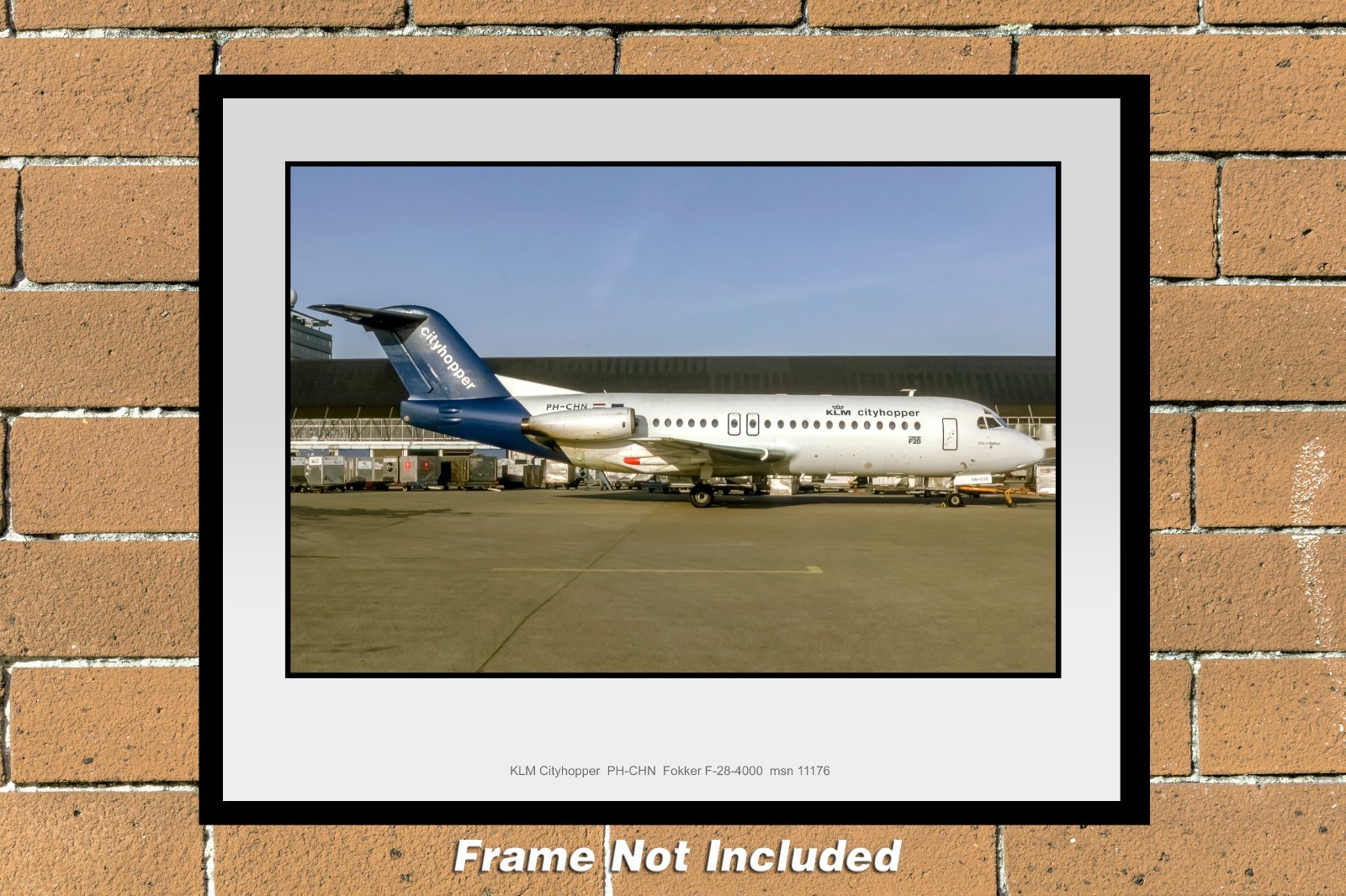 KLM Cityhopper Fokker F-28 11\