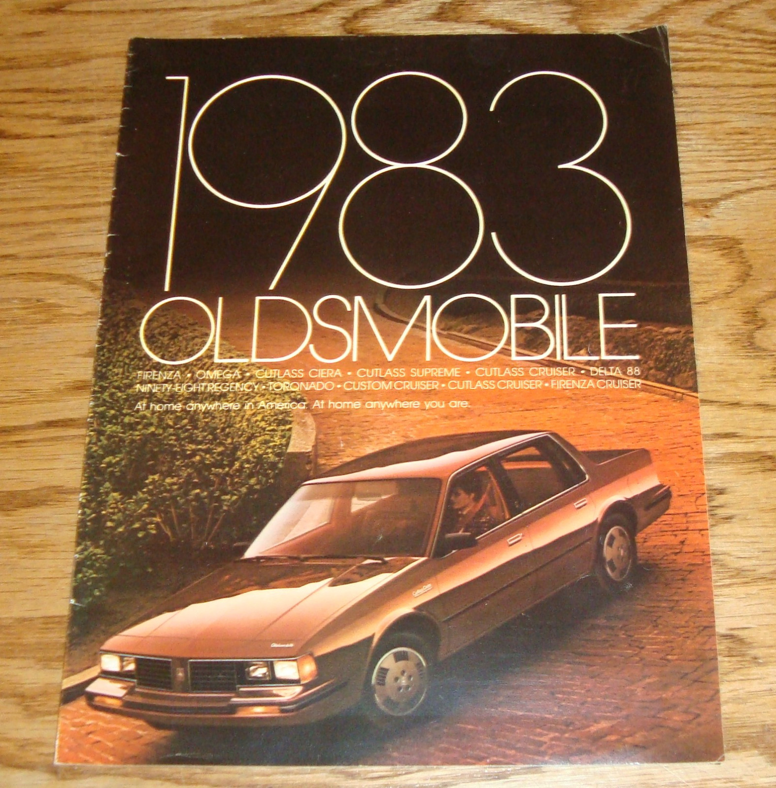 Original 1983 Oldsmobile Full Line Sales Brochure 83 Toronado Cutlass Delta 98