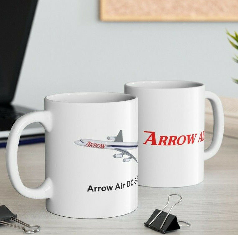 Arrow Air DC-8-63 Coffee Mug