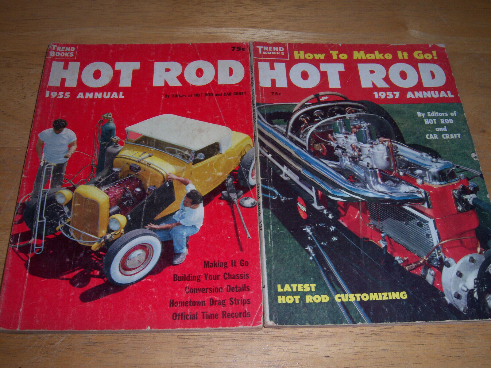 Hot Rod 1955 and 1957 Annuals