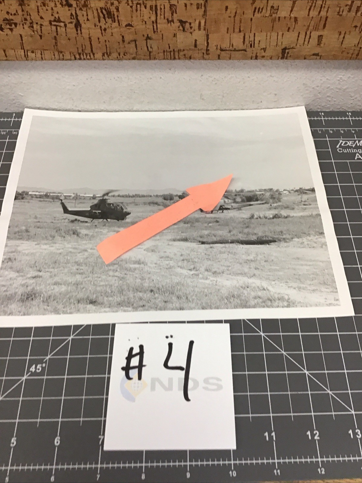 US Army AH-1G Cobra Lifting Off Phu Cat Air Base Vietnam 1971 Picture Print #4 US Army AH-1G Cobra Lifting Off Phu Cat Air Base Vietnam 1971 Picture Print #4