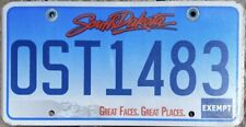 2000 SOUTH DAKOTA OGLALA SIOUX TRIBE License Plate picture