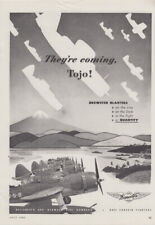 They're coming, Tojo Brewster Blasters Buccaneer & Bermuda Dive Bombers ad 1943 picture