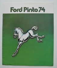 FORD Pinto 1974 dealer brochure - French - Canada picture
