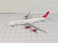 VIRGIN ATLANTIC Airbus A340-300 Aircraft Model 1:400 Scale Dragon Wings G-VSEA picture
