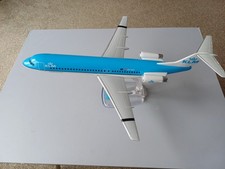 Push Snap Fit Model Airliner 1:100 Fokker 100 Cityhopper KLM Reg PH-OFP picture