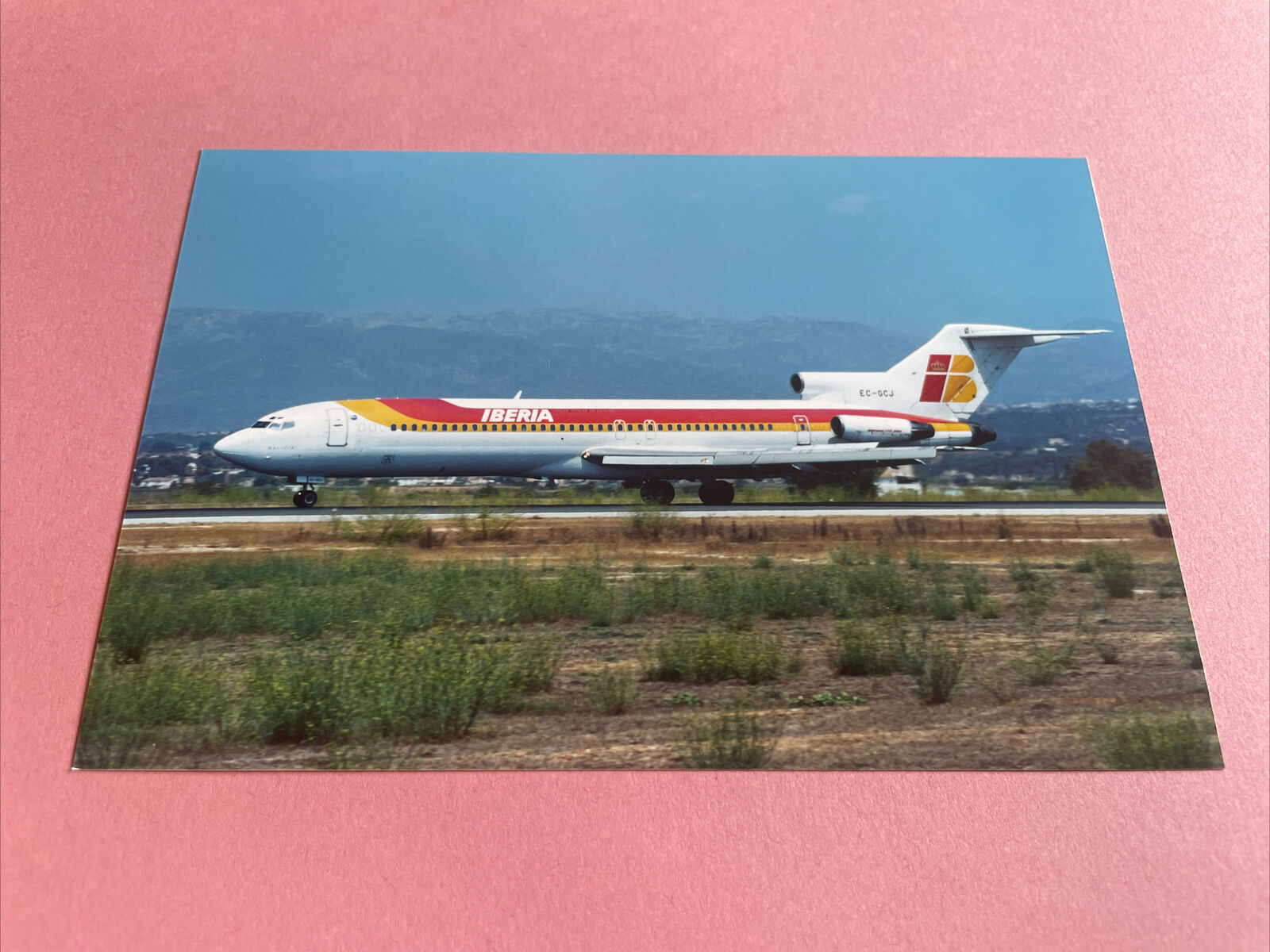 Iberia Boeing 727-200 EC-GCJ colour photograph