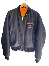 Harley Davidson Cafe Las Vegas Unisex Bomber Jacket Size XL picture