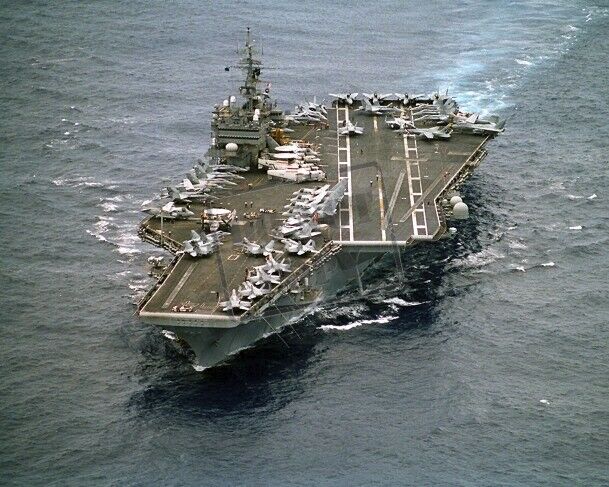 US Navy USN aircraft carrier USS Constellation (CV 64) N4 8X12 PHOTOGRAPH