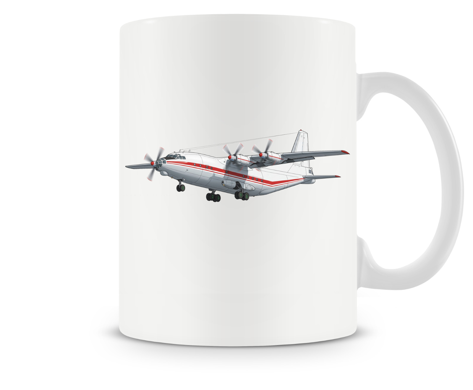 Antonov An-12BK Ceramic Coffee Mug - 15oz. Antonov An-12BK Ceramic Coffee Mug - 15oz.