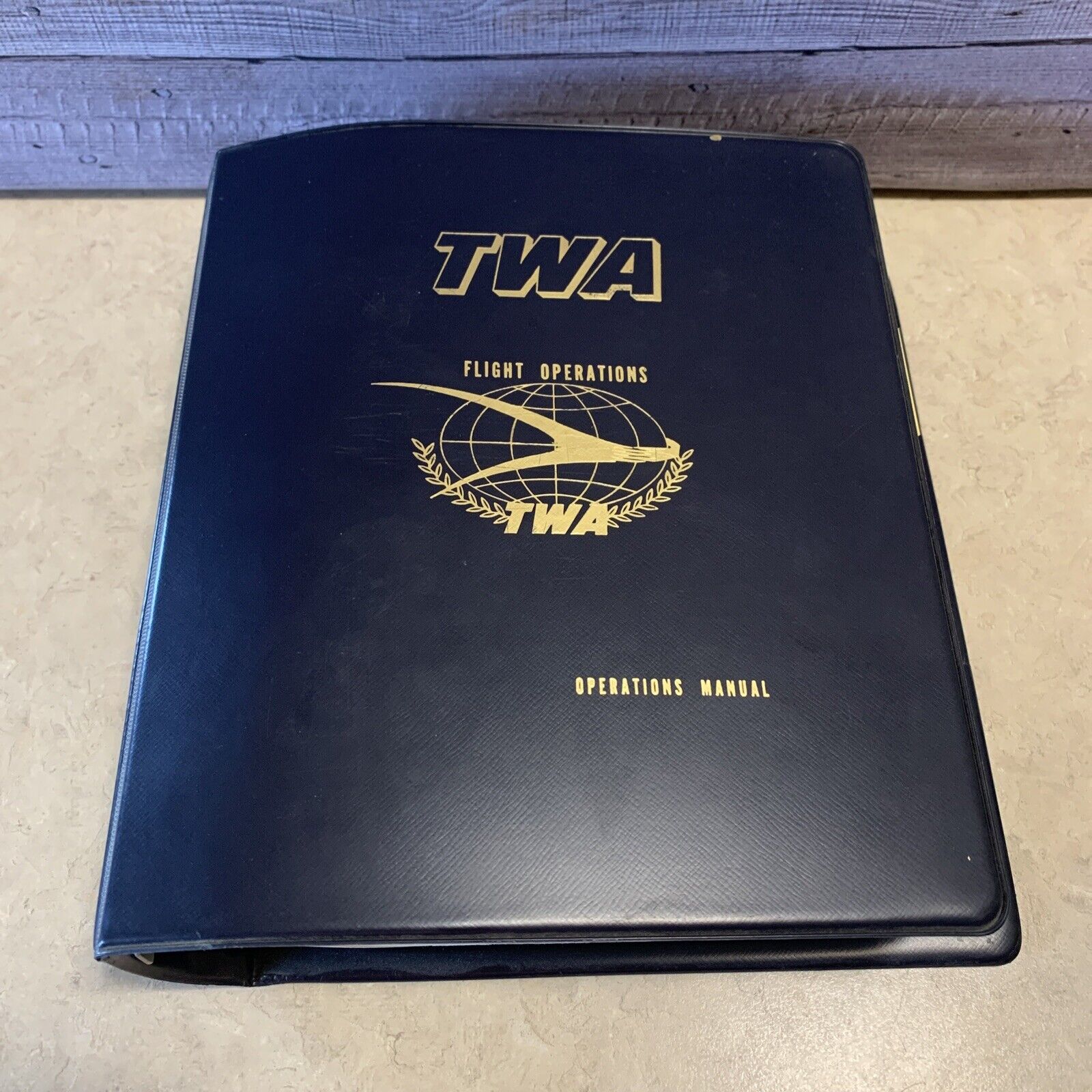 VINTAGE TWA FLIGHT OPERATIONS MANUAL 1986 EXCELLENT CONDITION