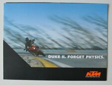 KTM DUKE II 2001 dealer brochure - English  picture