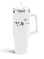 Dornier 328 Stainless Steel Quencher Tumbler - 40oz. picture