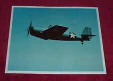 Grumman Aerospace F4F Wildcat Photo Spec Sheet picture