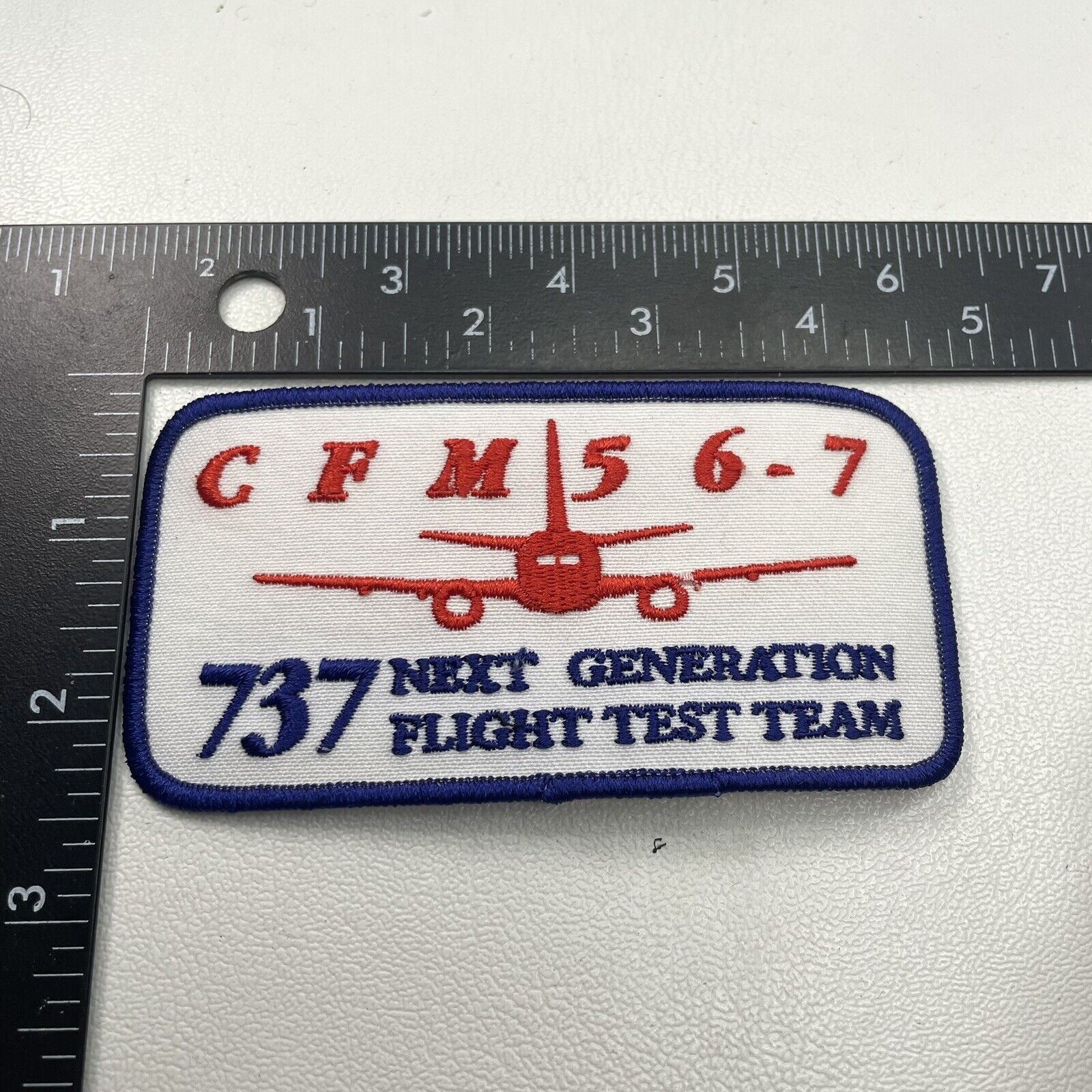 CFM 5 6-7 737 NEXT GENERATION FLIGHT TEST TEAM Patch (Airplane Related) 32R6