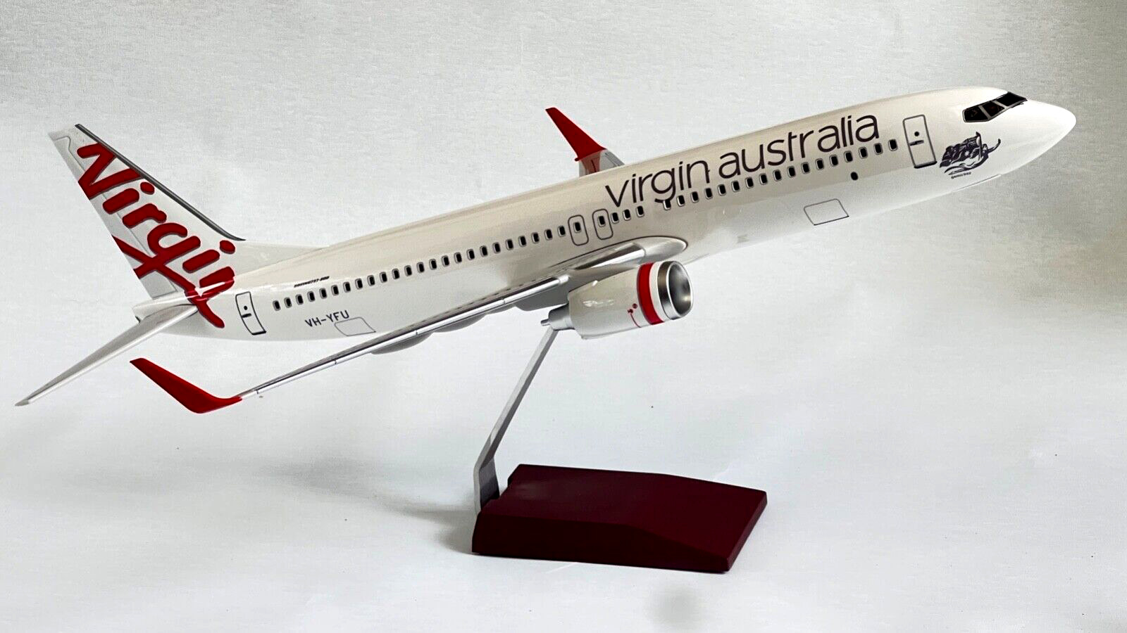 Virgin Australia 🇦🇺 Airplane Large Plane Model 737-800  Resin Airplane 45Cm