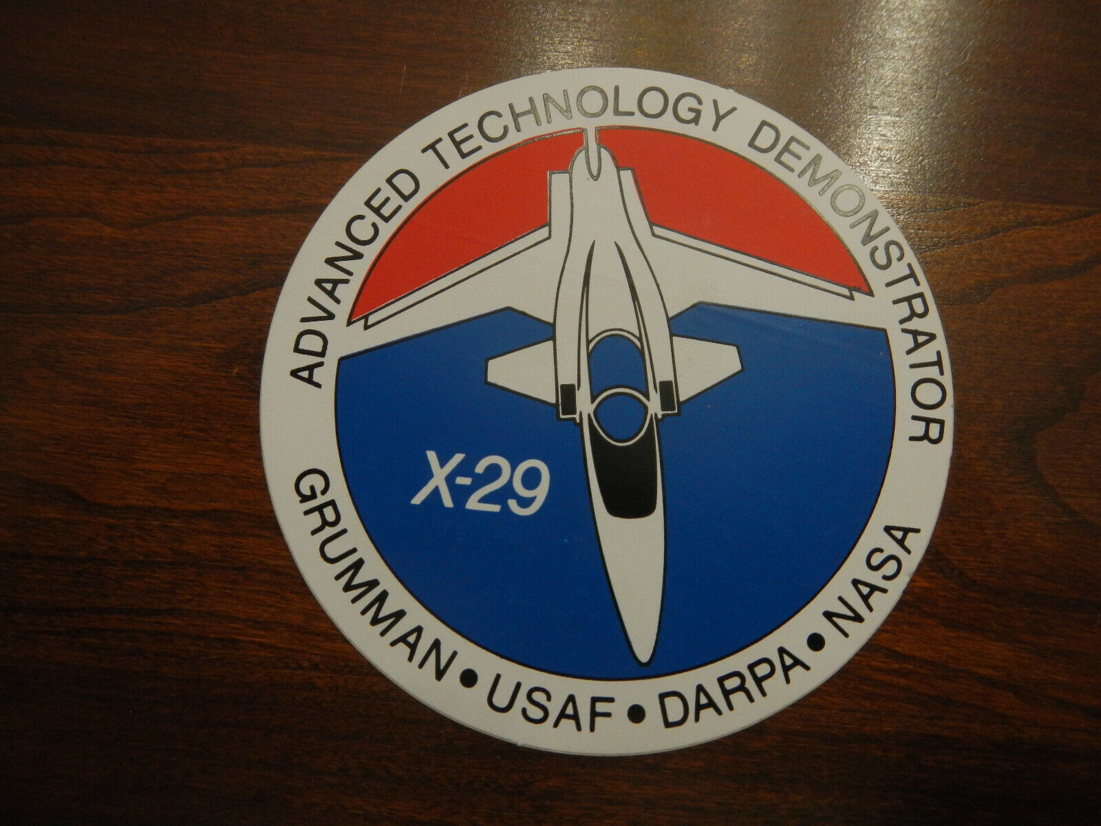 Vintage Grumman X-29 USAF DARPA NASA Advanced Technology Demonstrator
