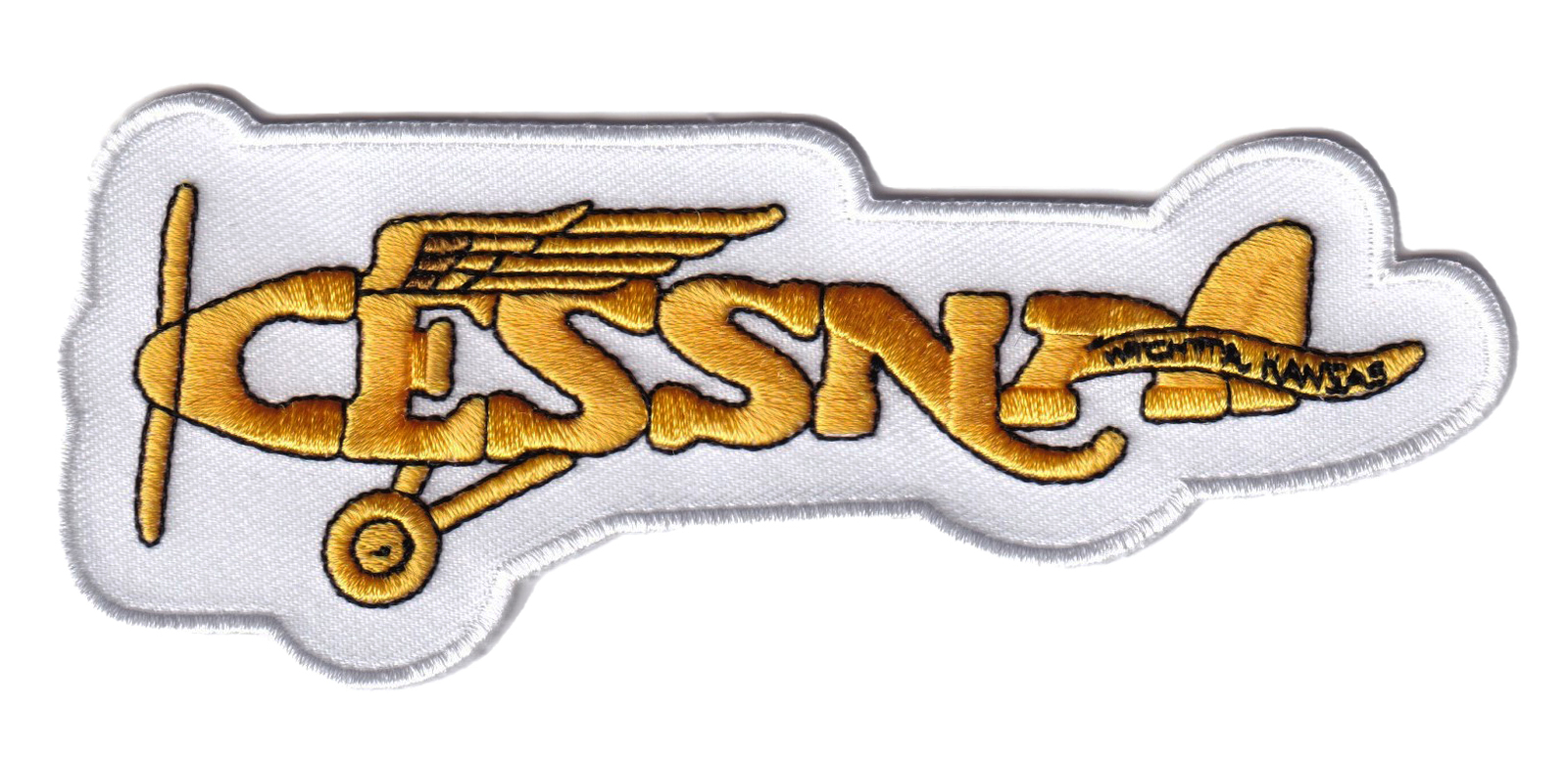 Cessna® (1950-1970) Patch - Plastic Backing / Sew On, 5\