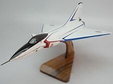 Dassault Mirage 4000 Aiplane Mirage-4000 Desktop Wood Model Small New picture