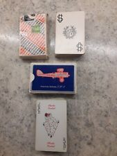 2 Decks American Airlines Playing Cards Complete picture