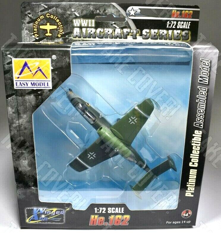 Easy Model - 1:72 Scale Luftwaffe German Fighter Aircraft of WW2 - Painted Built