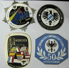 Adac German car Badges set of 4 pcs Vintage grill emblem mg jaguar triu picture