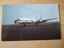 BOAC Douglas DC-7 Postcard picture